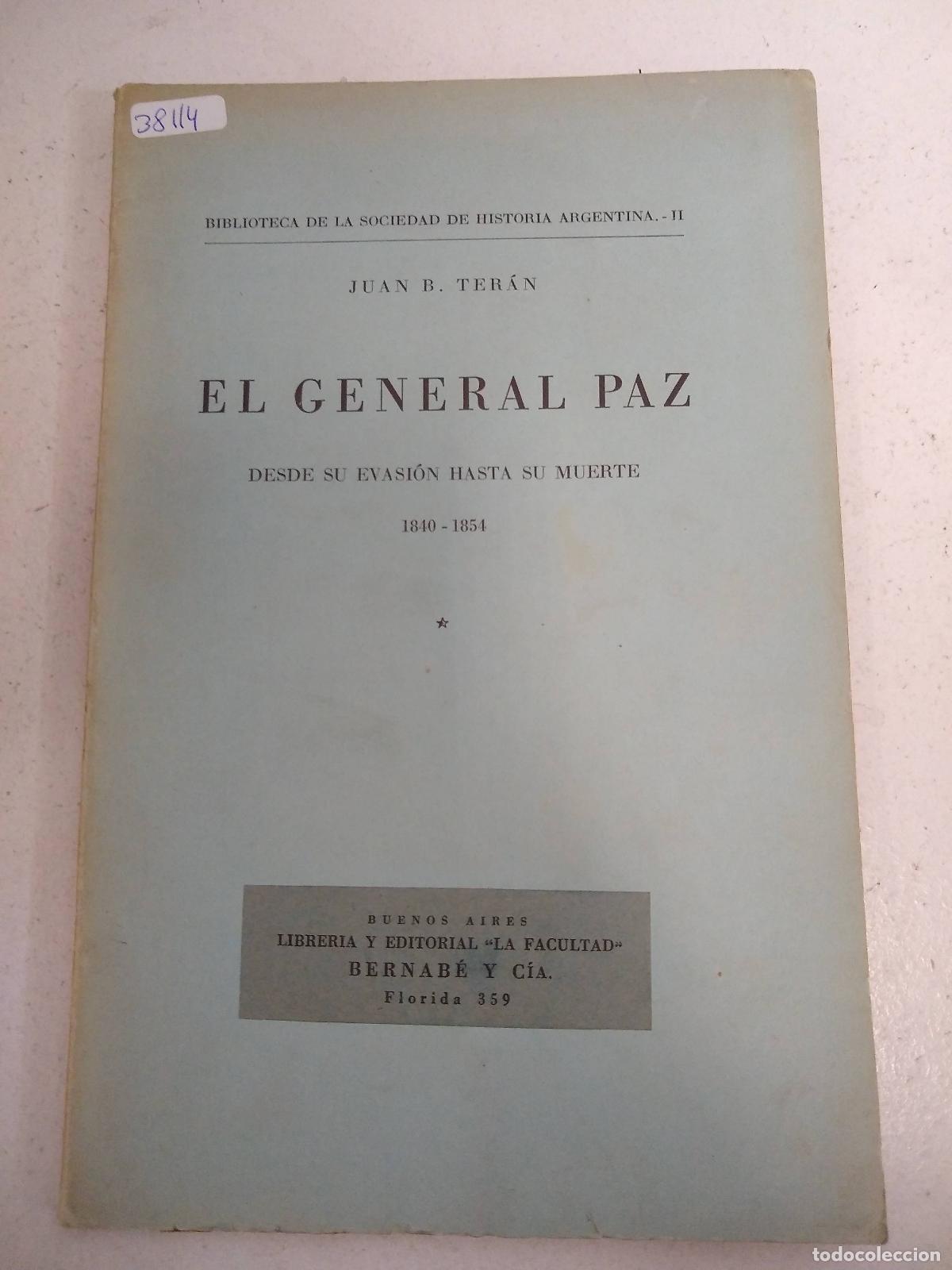 Libros: El general paz - Juan Ter&aacute;n - Foto 1