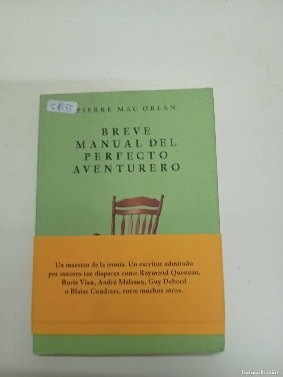 Libros: Breve manual del perfecto aventurero - Pierre Mac Orlan - Foto 1