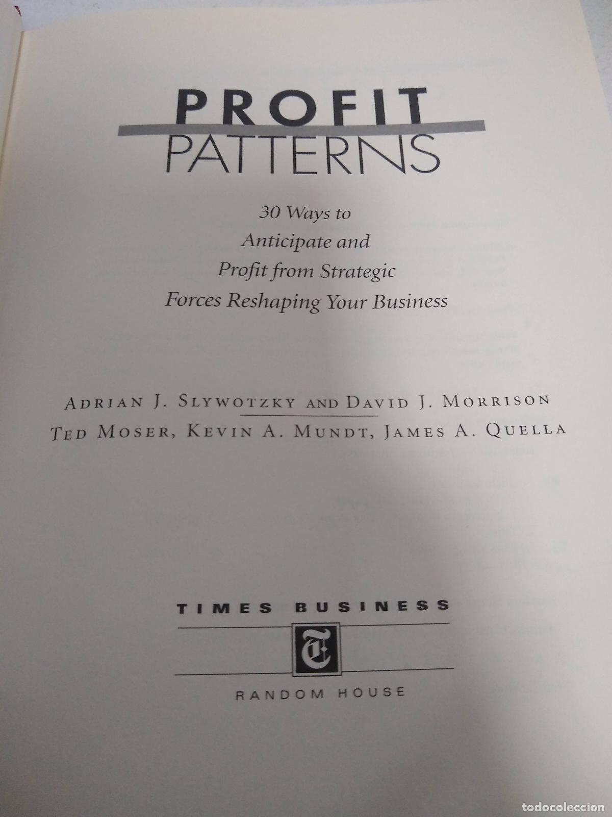 Libros: Profit Patterns - Slywotzky y otros - Foto 1
