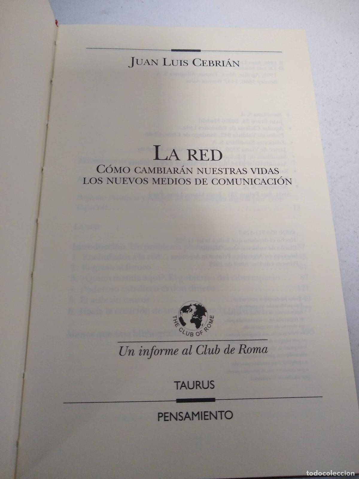 Libros: la red juan luis cebrian - Cebrian J. - Foto 1