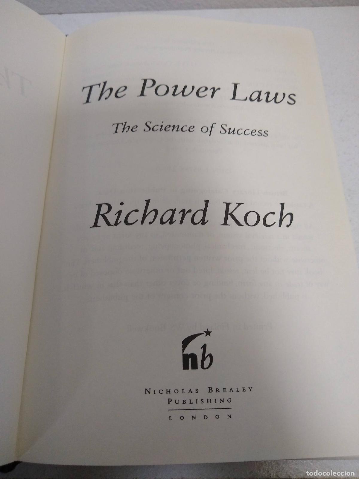 Libri di seconda mano: The Power Laws: The Science of Success - Richard Koch
