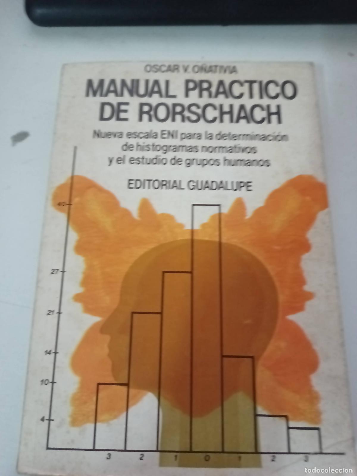 Libros: Manual practico de Rorschach - Oscar O&ntilde;ativa - Foto 1