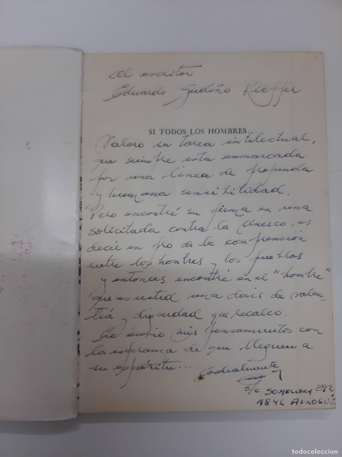 Livros em segunda m&atilde;o: Si todos los hombres - Firmado por el autor - Jose Narosky