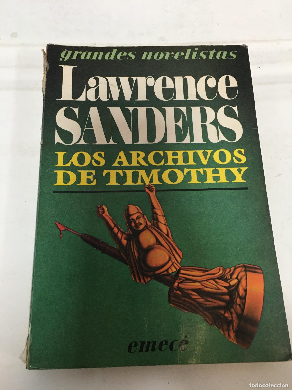 Libros: Los archivos de Timothy - Lawrence Sanders - Foto 1
