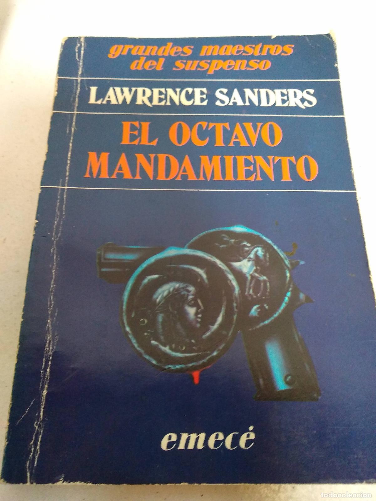 Libros: El octavo mandamiento - Lawrence Sanders - Foto 1