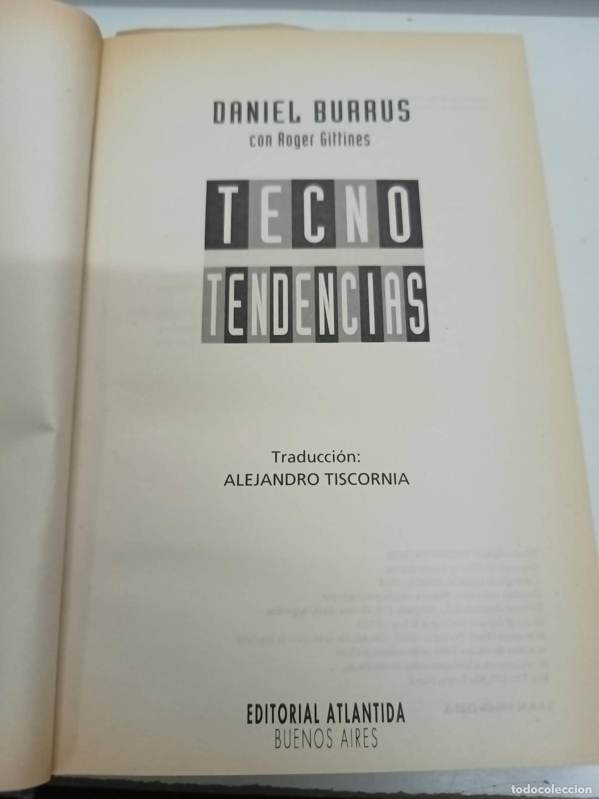 Libros: Tecno Tendencias - Daniel Burrus - Foto 1