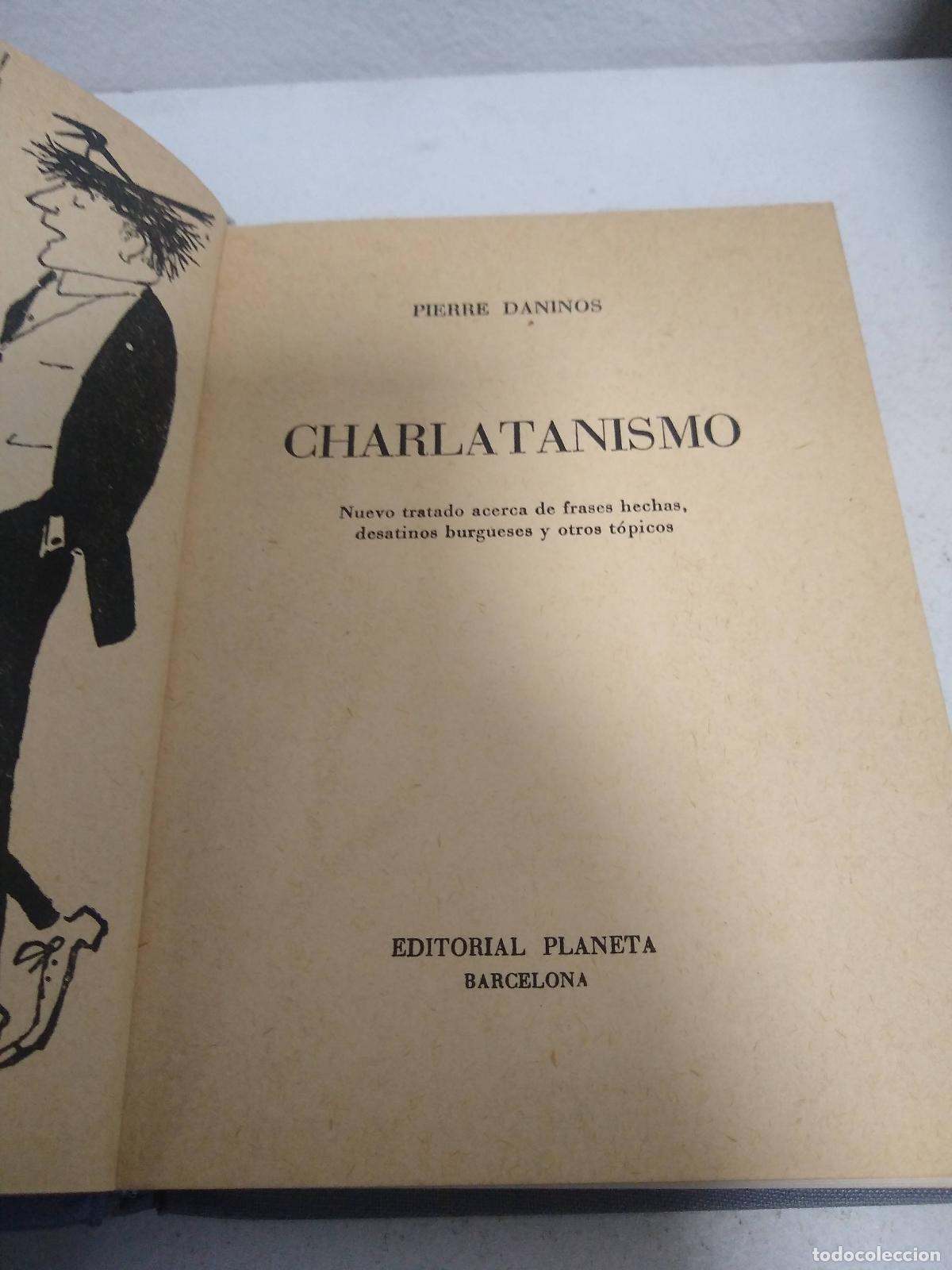 Libros: CHARLATANISMO - DANINOS, PIERRE - Foto 1