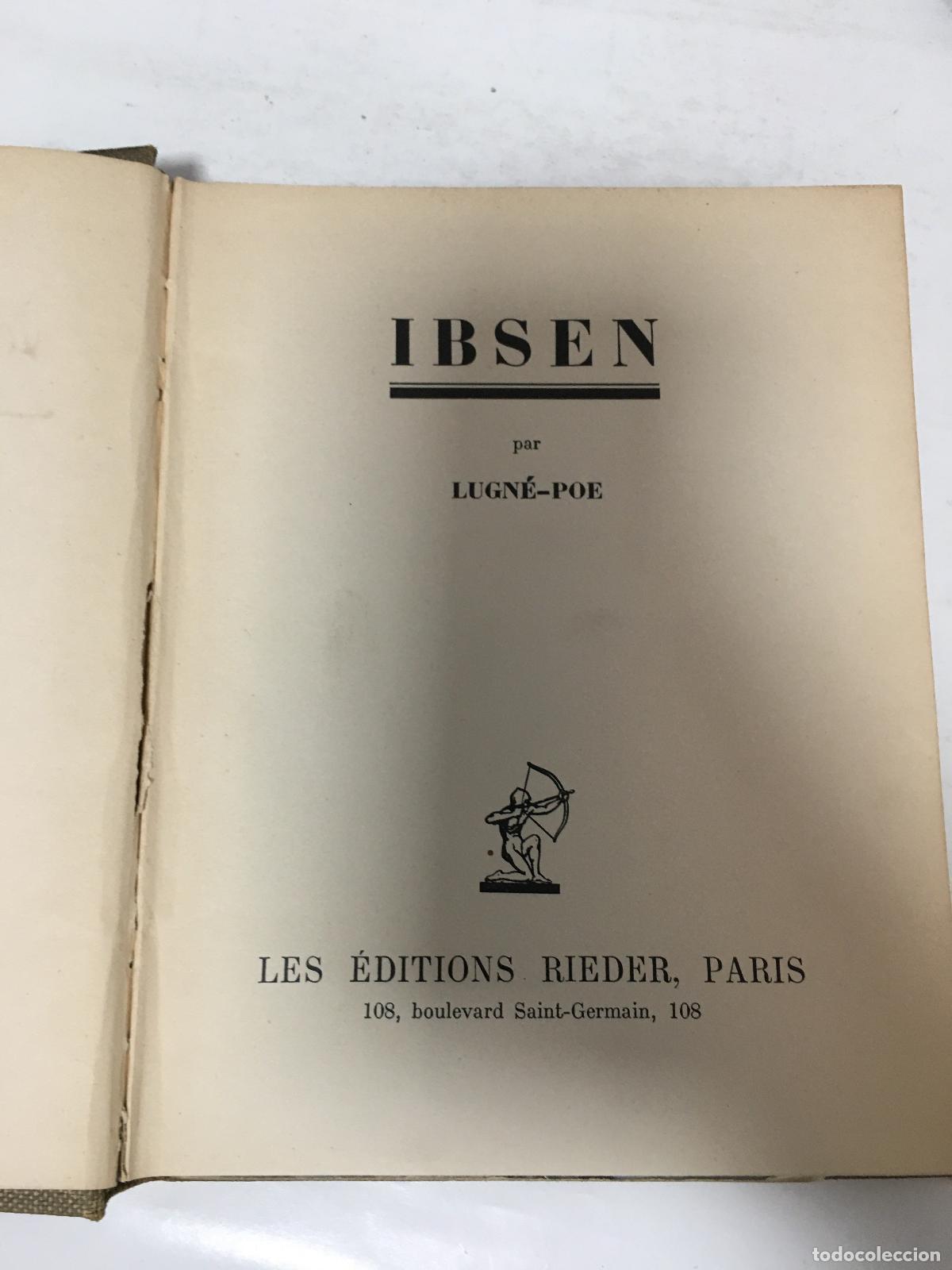Libros: Ibsen - Lugn&eacute;-poe - Foto 1