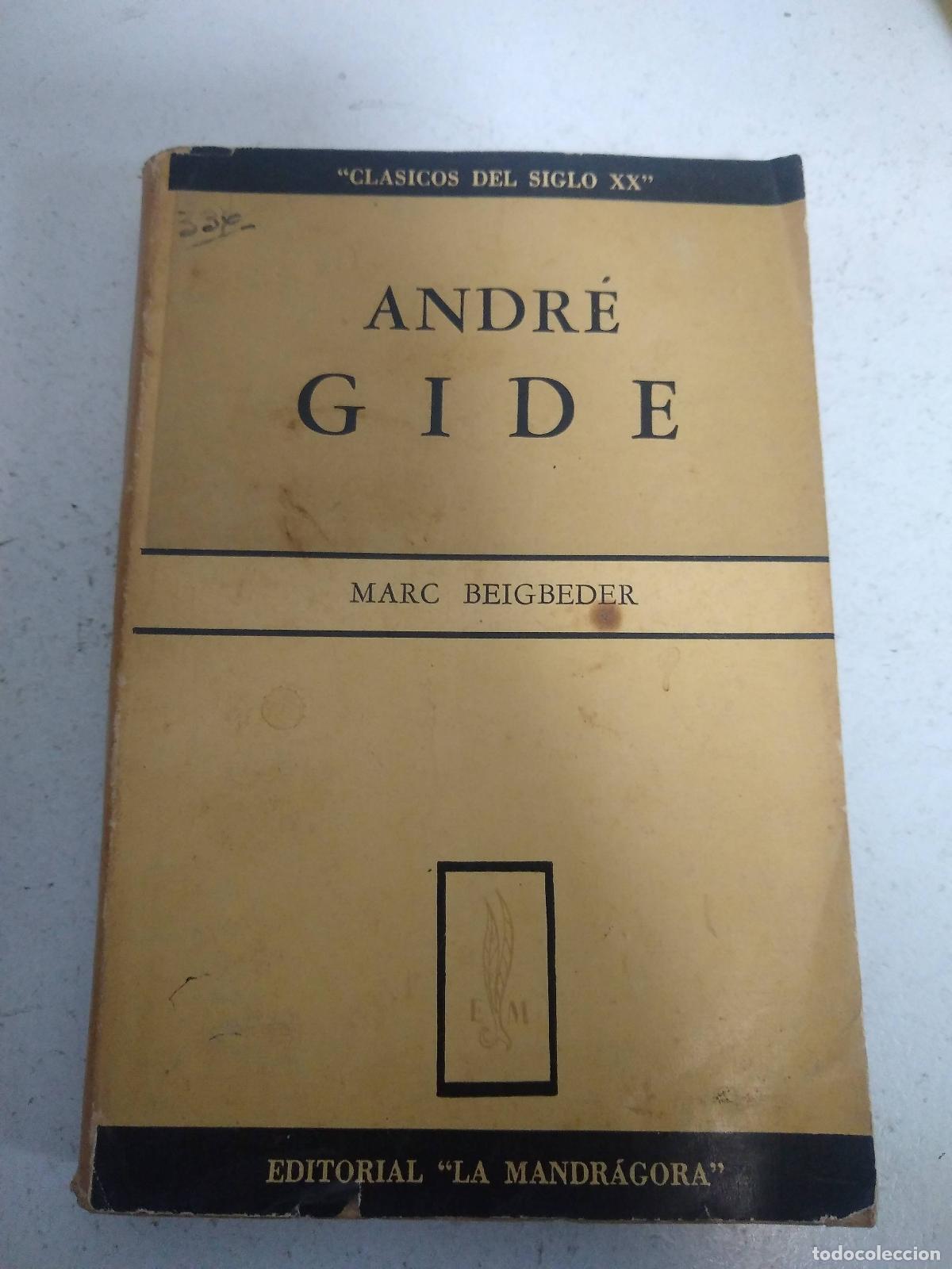 Libros: ANDR&Eacute; GIDE - MARC BEIGBEDER - Foto 1