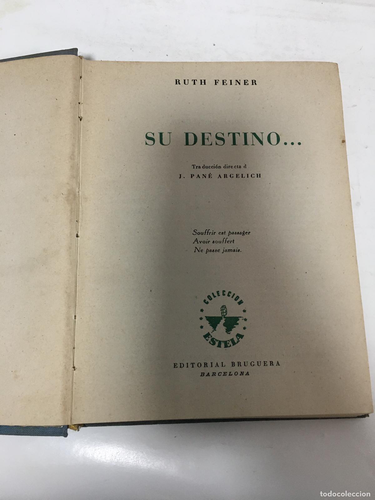 Libros: Su destino - Feiner, Ruth - Foto 1