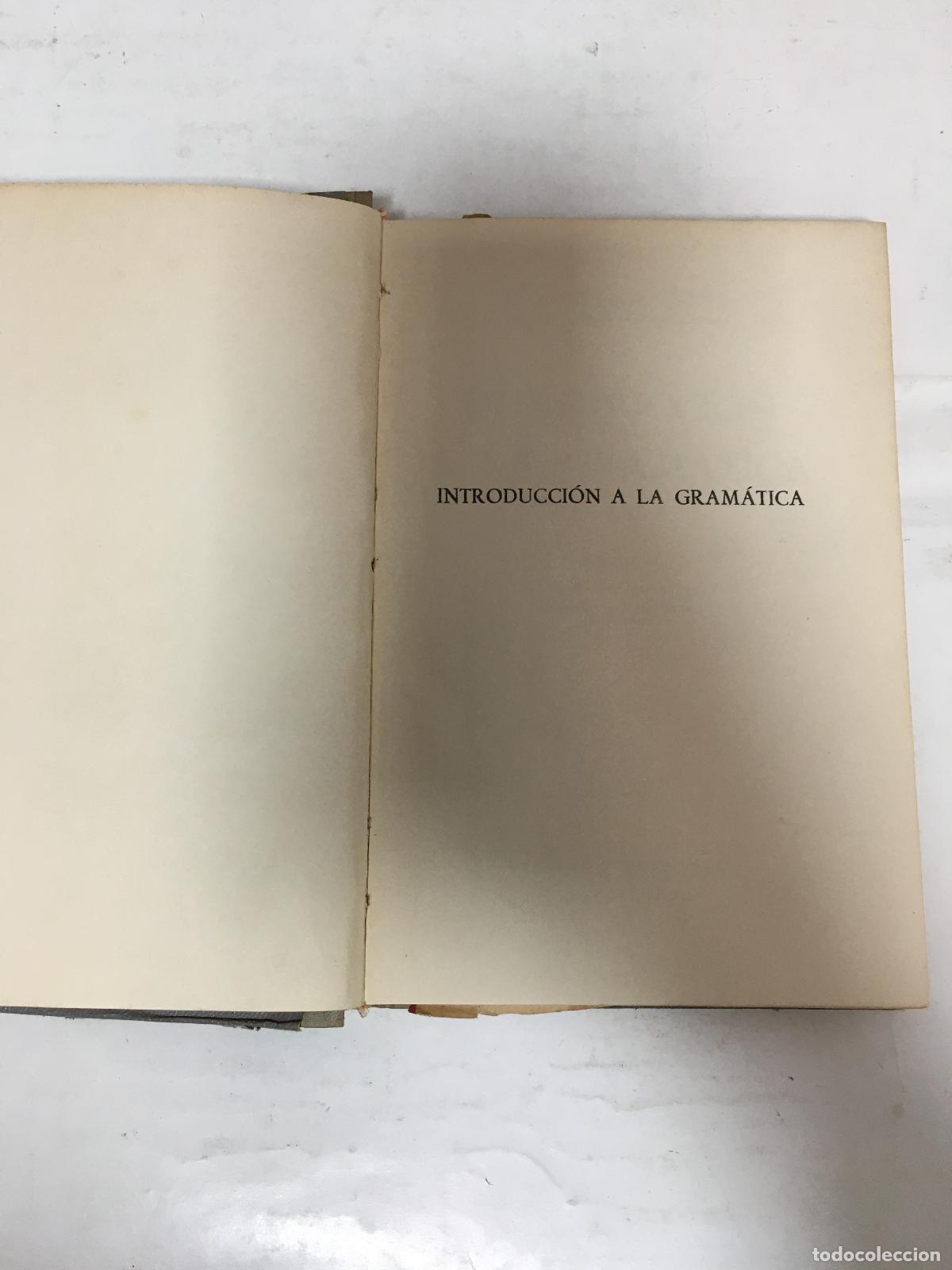 Libros: Introduccion a la gramatica - Jose Roca Pons - Foto 1