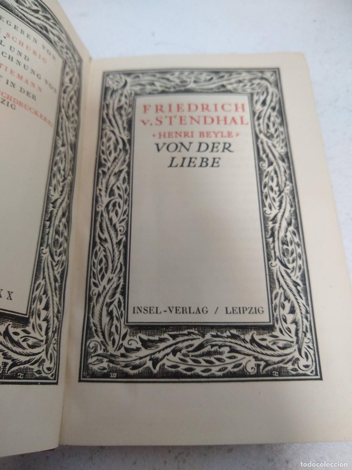 Libros: Von der liebe - Henri Beyle - Foto 1