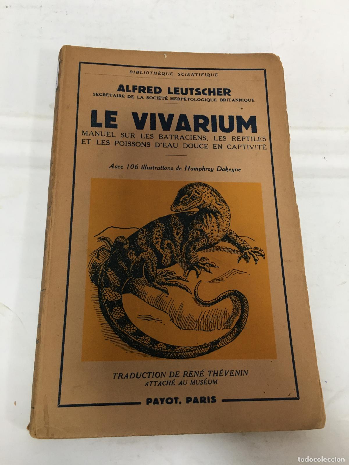 Libros: Le vivarium - Alfred Leutscher - Foto 1