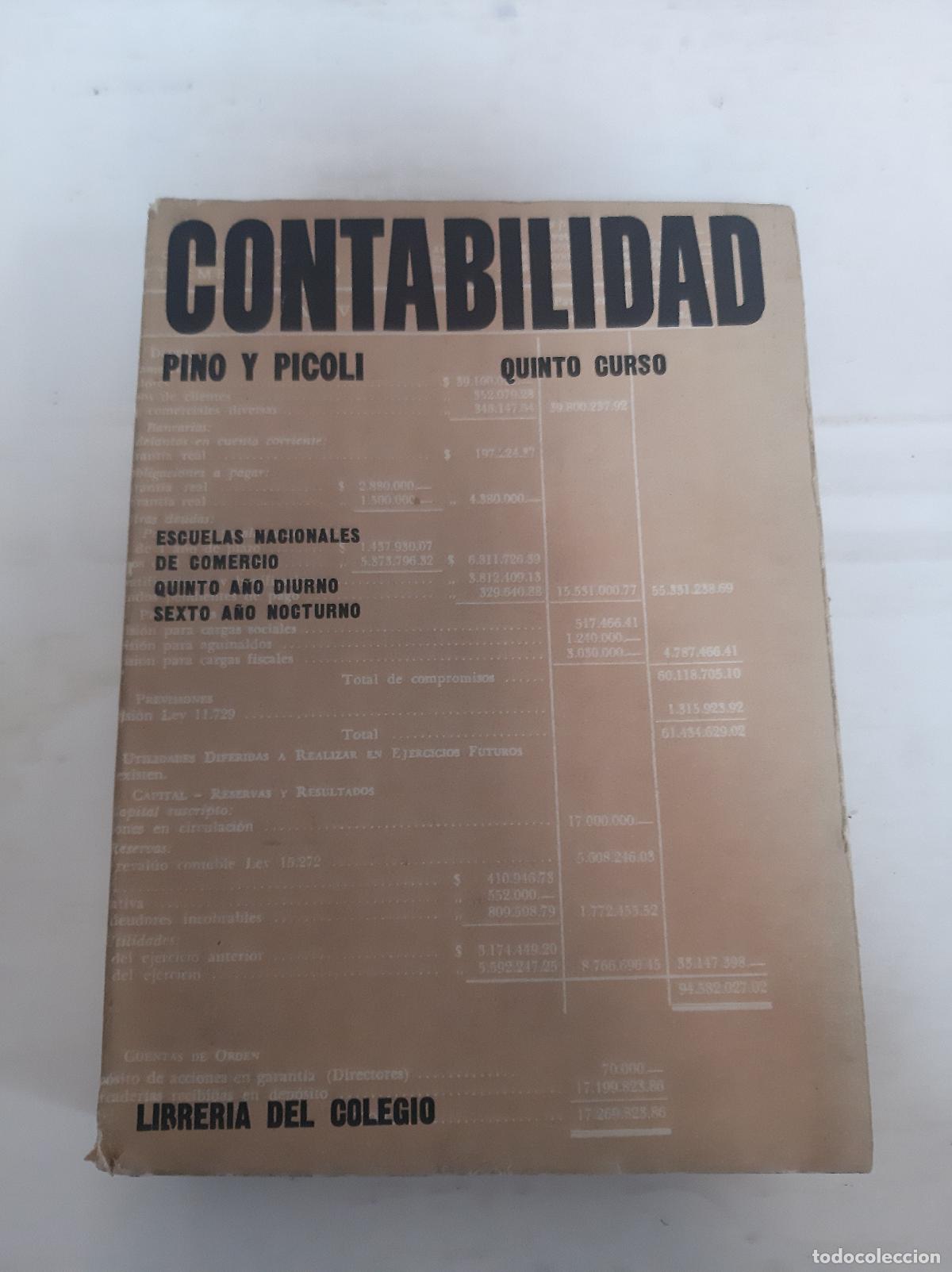 Libros: Elementos de contabilidad quinto curso - Batard&oacute;n, Le&oacute;n - Foto 1