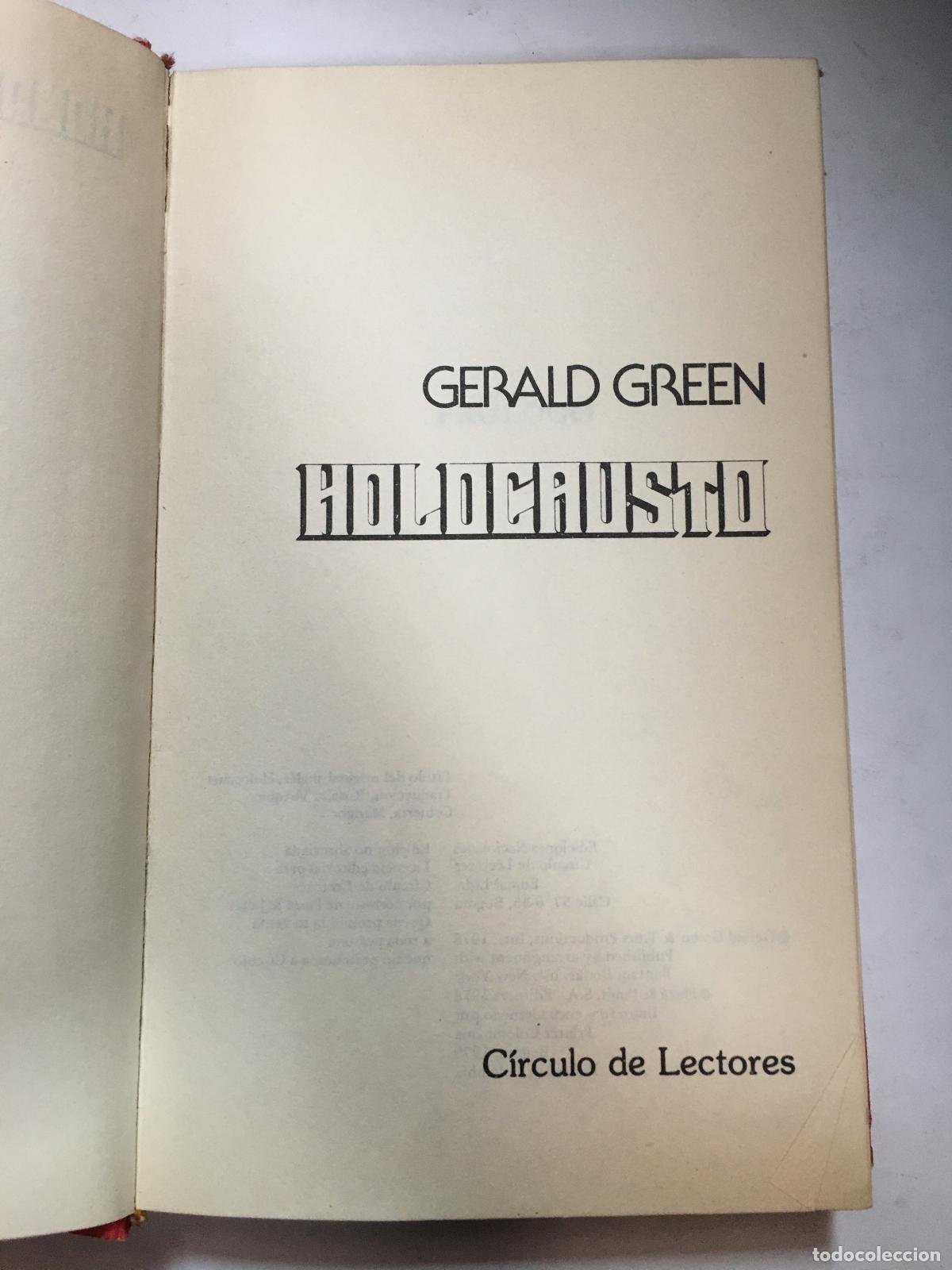 Libros: Holocausto - Gerald Green - Foto 1