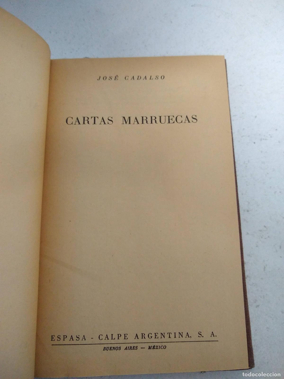 Libros: Cartas marruecas - Cadalso, Jos&eacute; - Foto 1