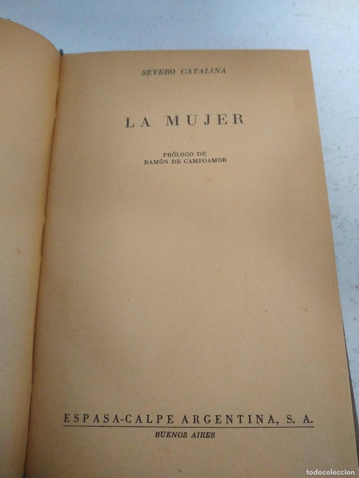 Libros: La mujer - Catalina, Severo - Foto 1