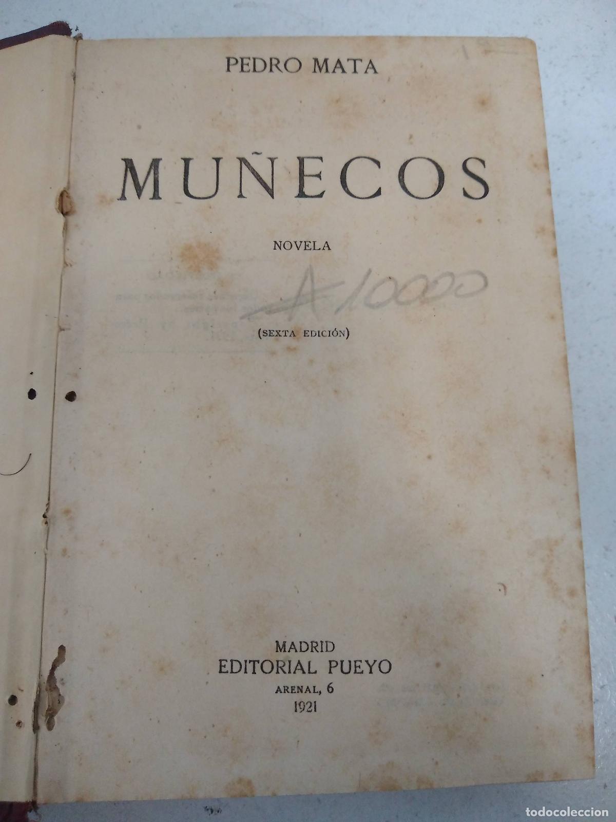 Libros: Mu&ntilde;ecos - Pedro Mata - Foto 1