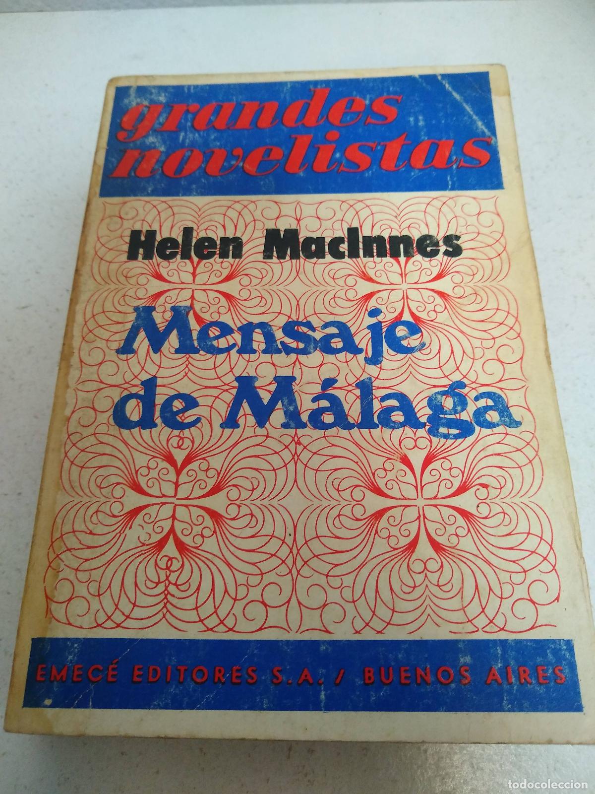Libros: Mensaje de M&aacute;laga - Macinnes, Helen - Foto 1