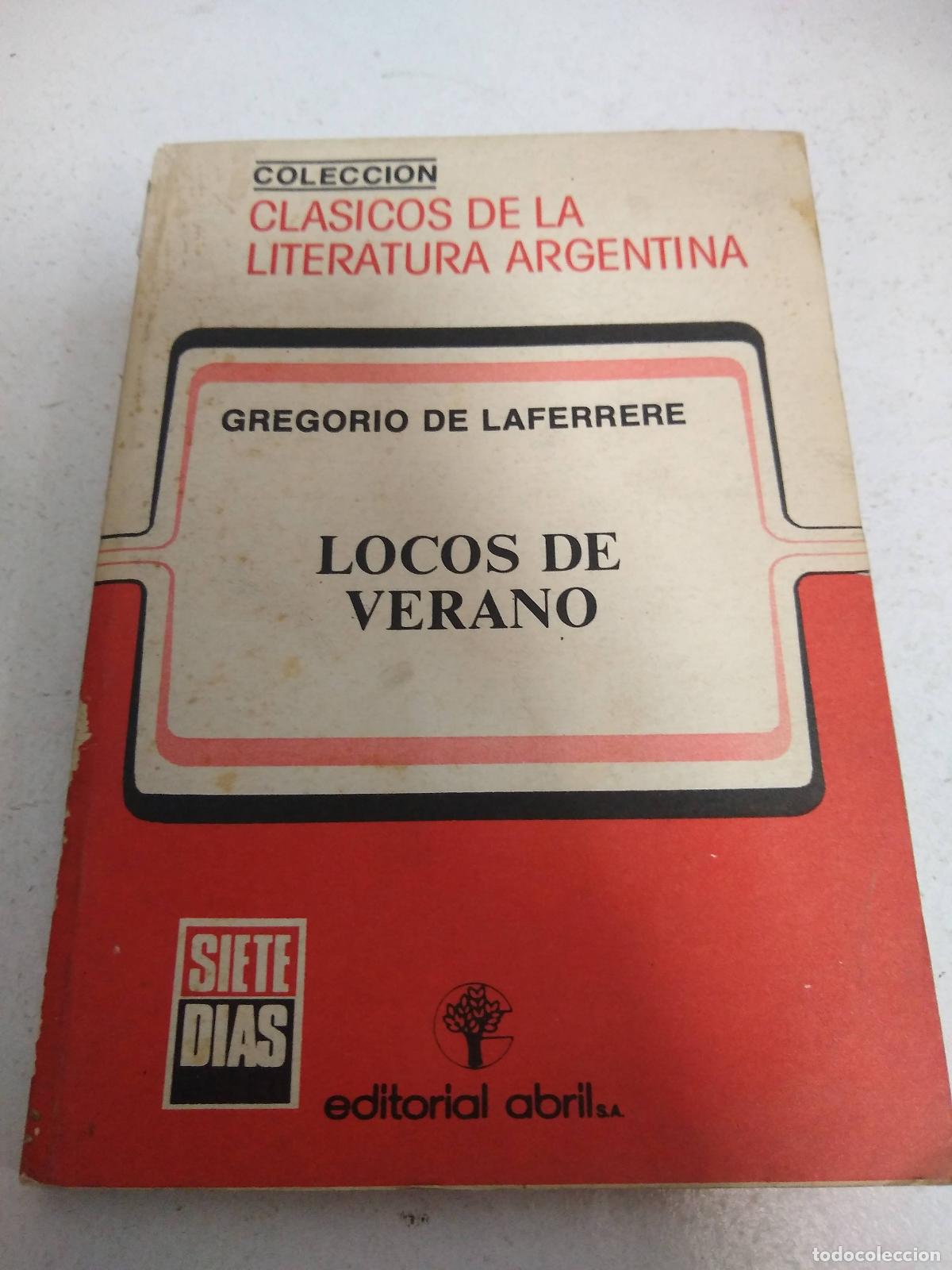 Libros: Locos de Verano - 533 - - Laferrere, Gregorio de - Foto 1