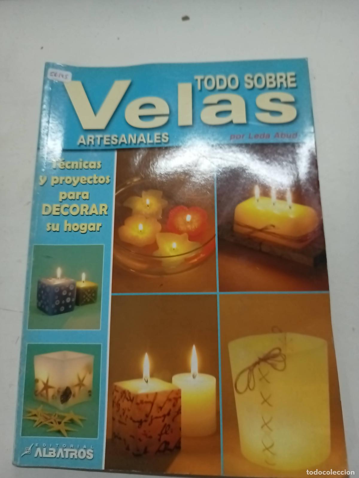Libros: Todo sobre velas artesanales - Leda Abud - Foto 1