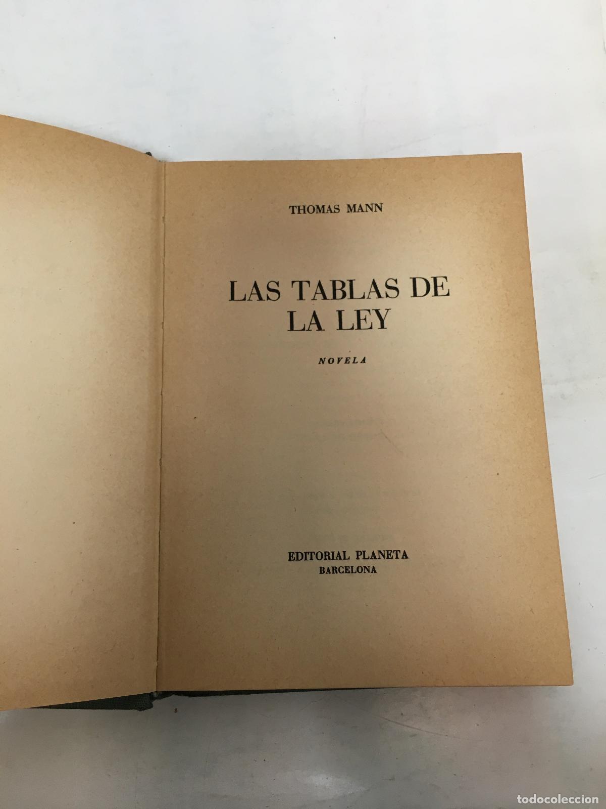 Libros: Las tablas del rey - Thomas Mann - Foto 1