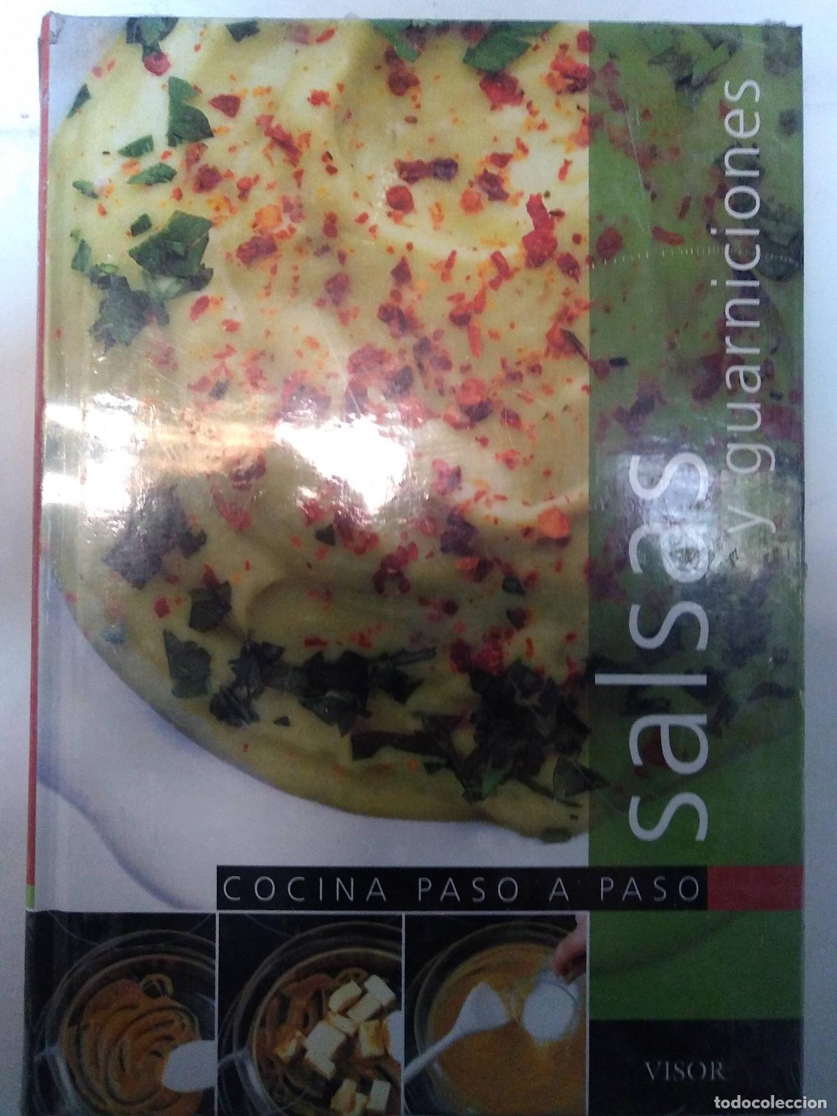 Libri di seconda mano: Salsas y guarniciones cocina paso a paso - Varios Autores