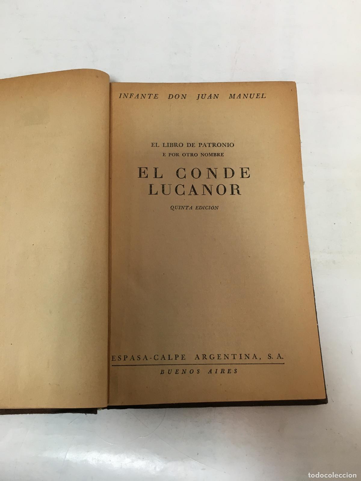 books: El conde lucanor - Infante de Juan Manuel