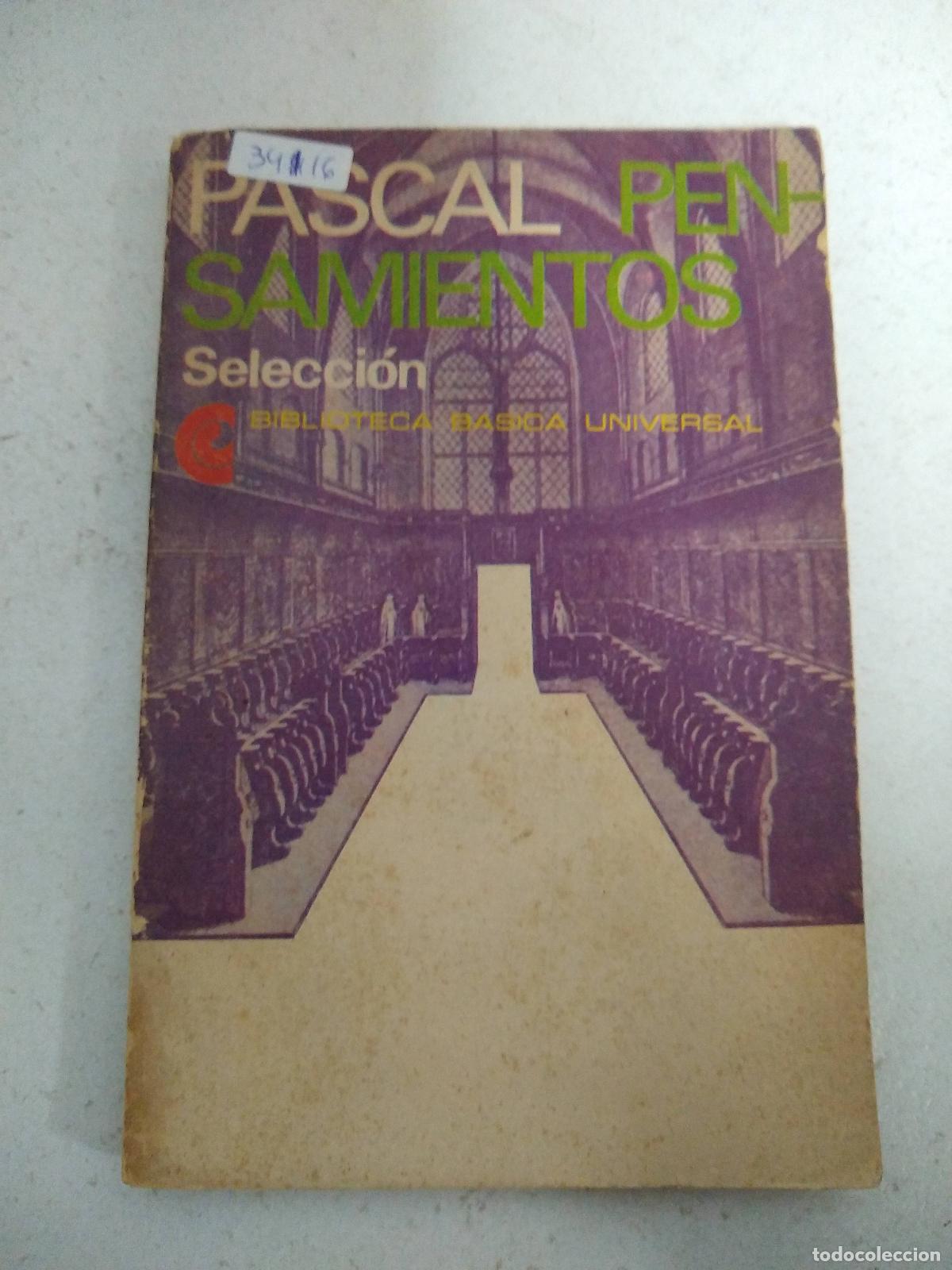 Libros: Pensamientos - Pascal - Foto 1