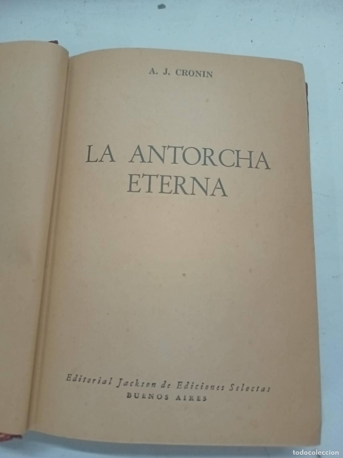 Libros: La antorcha eterna - A. J. Cronin - Foto 1