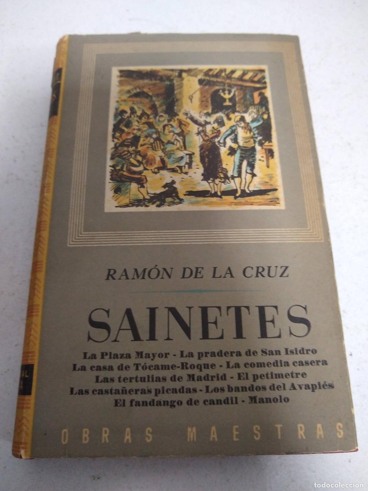 Libros: Sainetes - Ramon de la Cruz - Foto 1