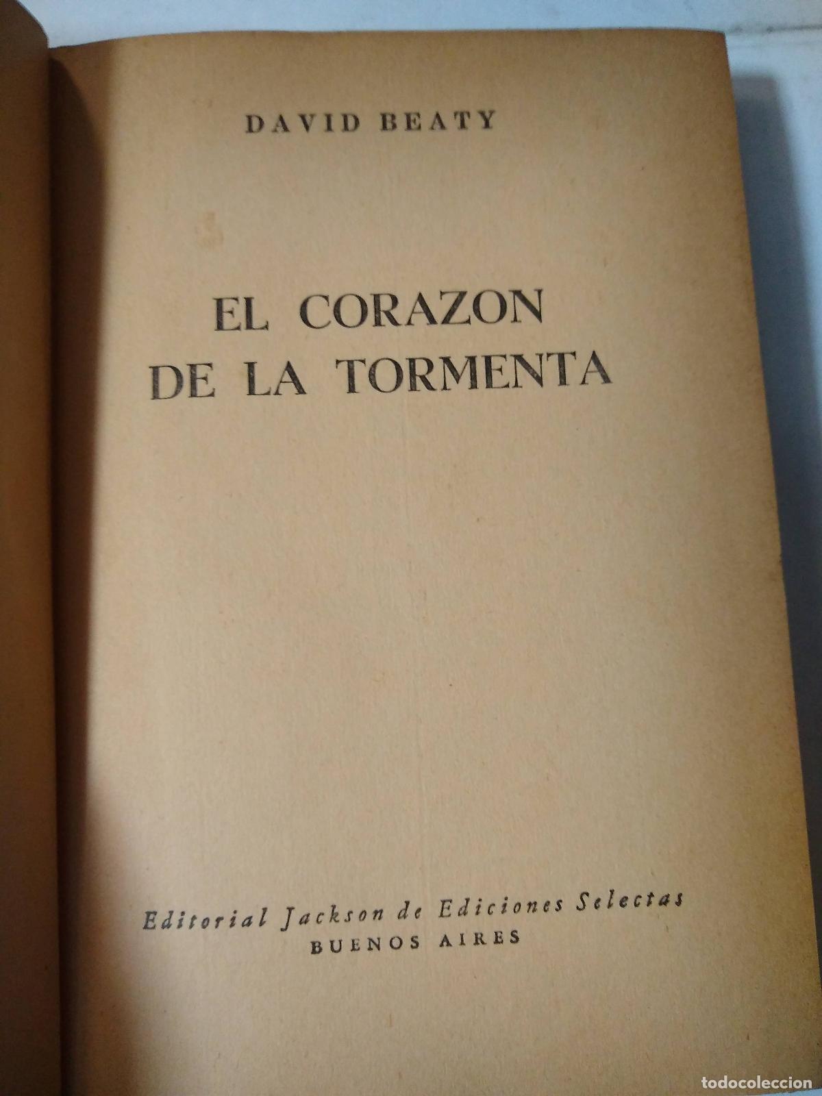 books: El corazon de la tormenta - David Beaty