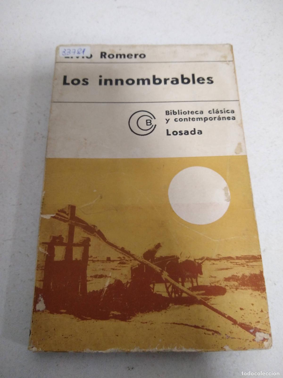 Libros: Los innombrables - Elvio Romero - Foto 1