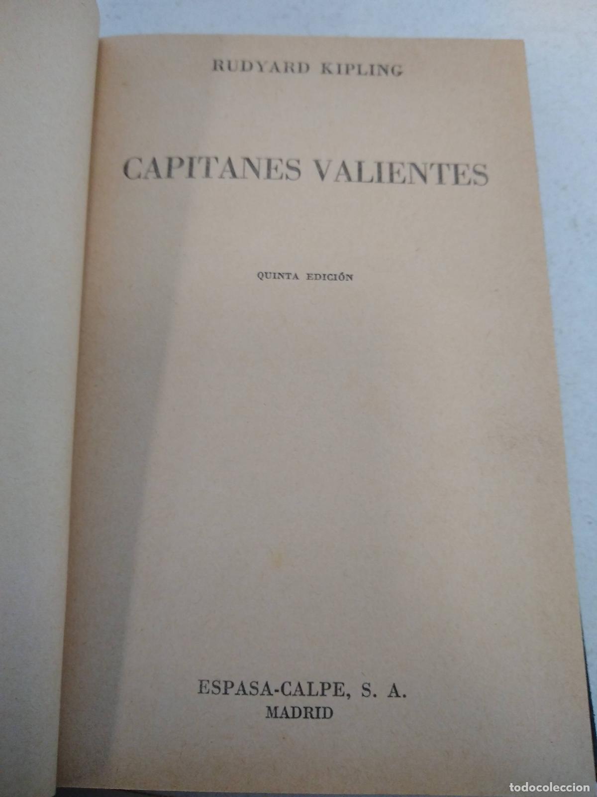 Libros: Capitanes valientes - Rudyard Kipling - Foto 1