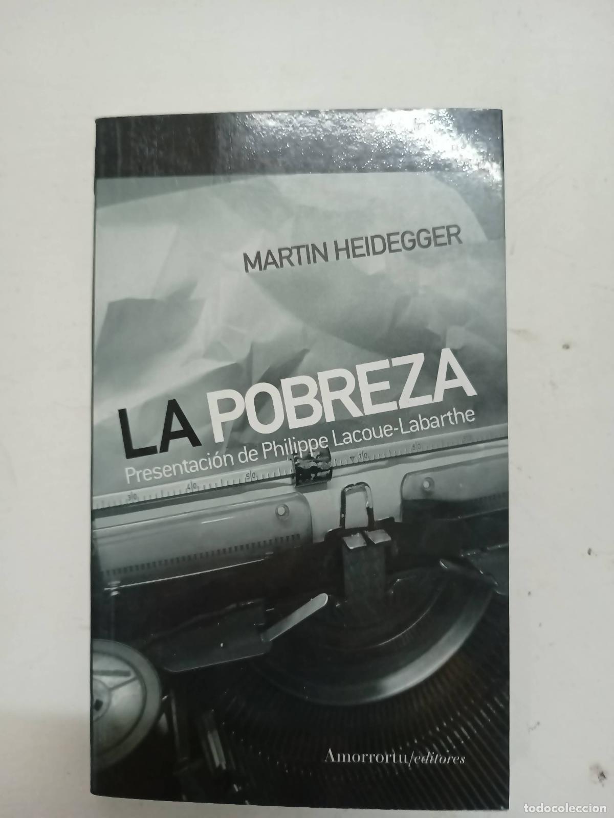 Libros: La pobreza - Martin Heidegger - Foto 1