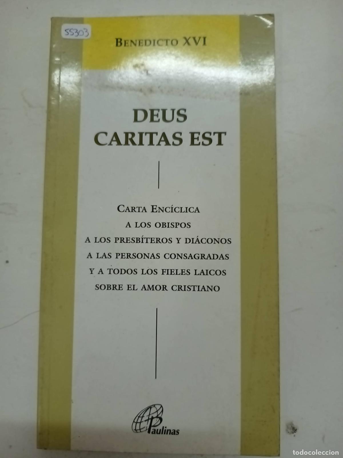 Libros: Deus caritas est - Benedicto XVI