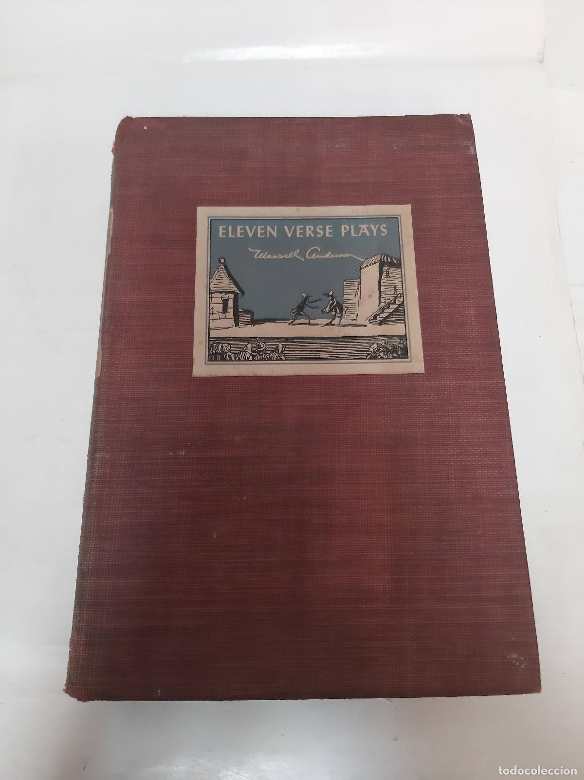 Livros em segunda m&atilde;o: ELEVEN VERSE PLAYS: 1929-1939 - ANDERSON, Maxwell
