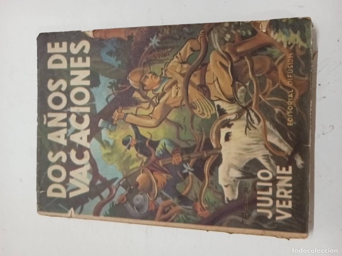 Libros: Dos a&ntilde;os de vacaciones - Julio Verne - Foto 1
