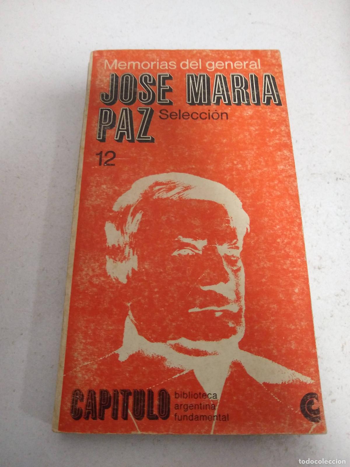 Libros: Memorias del General - Jose Maria Paz - Foto 1