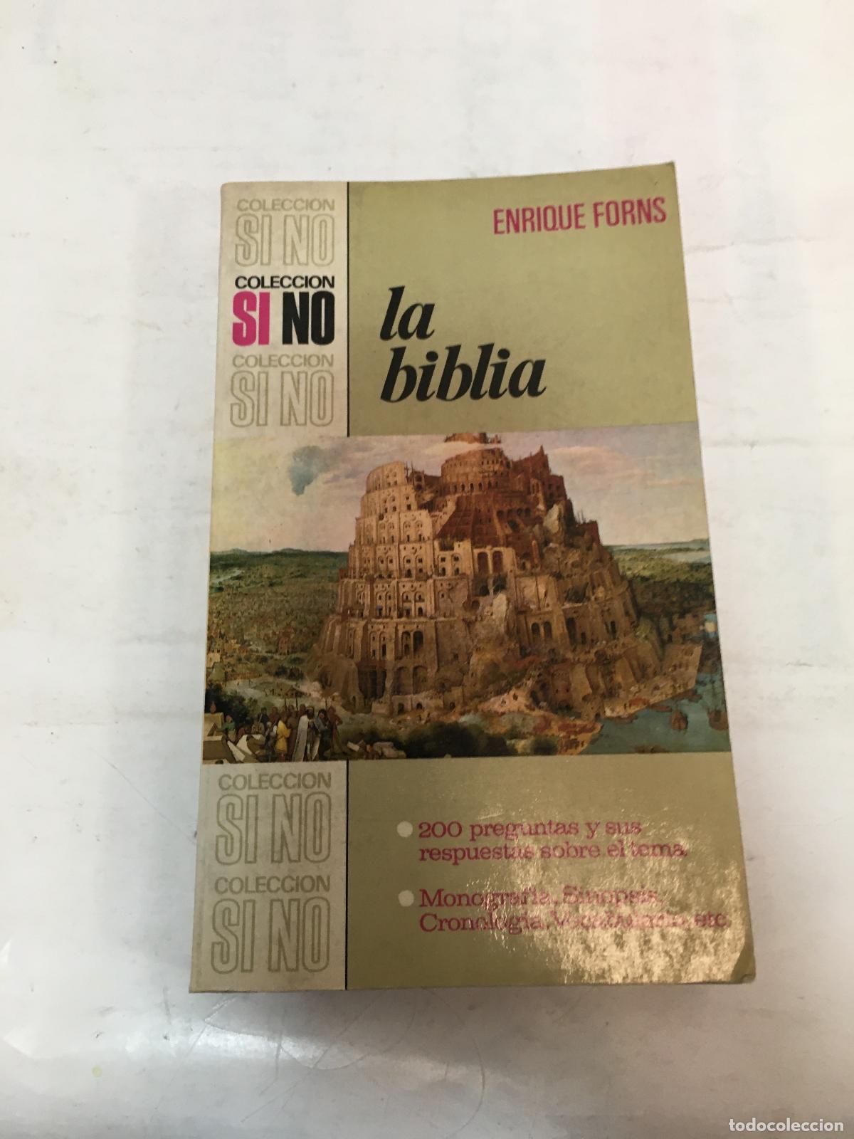 Libros: La biblia - Enrique Forns - Foto 1
