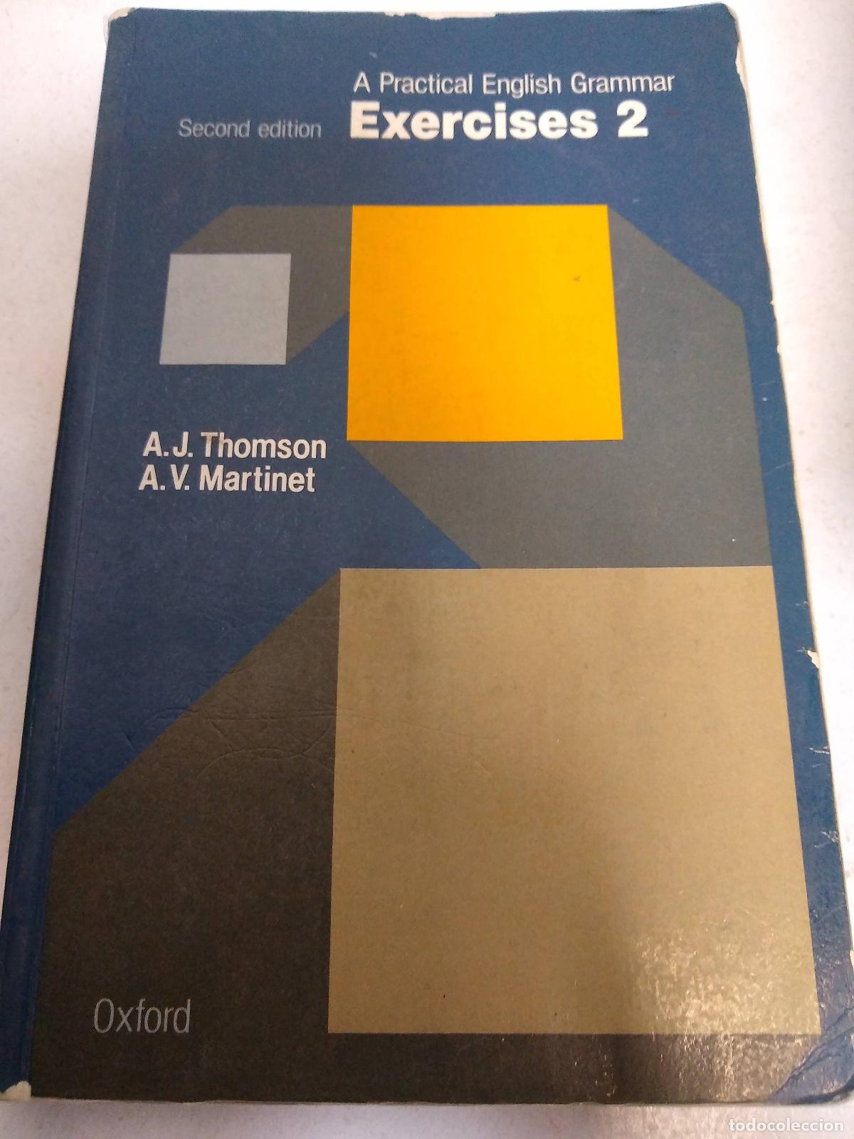 Libros: A practical english grammar excercises 2 - Thomson / Martinet - Foto 1