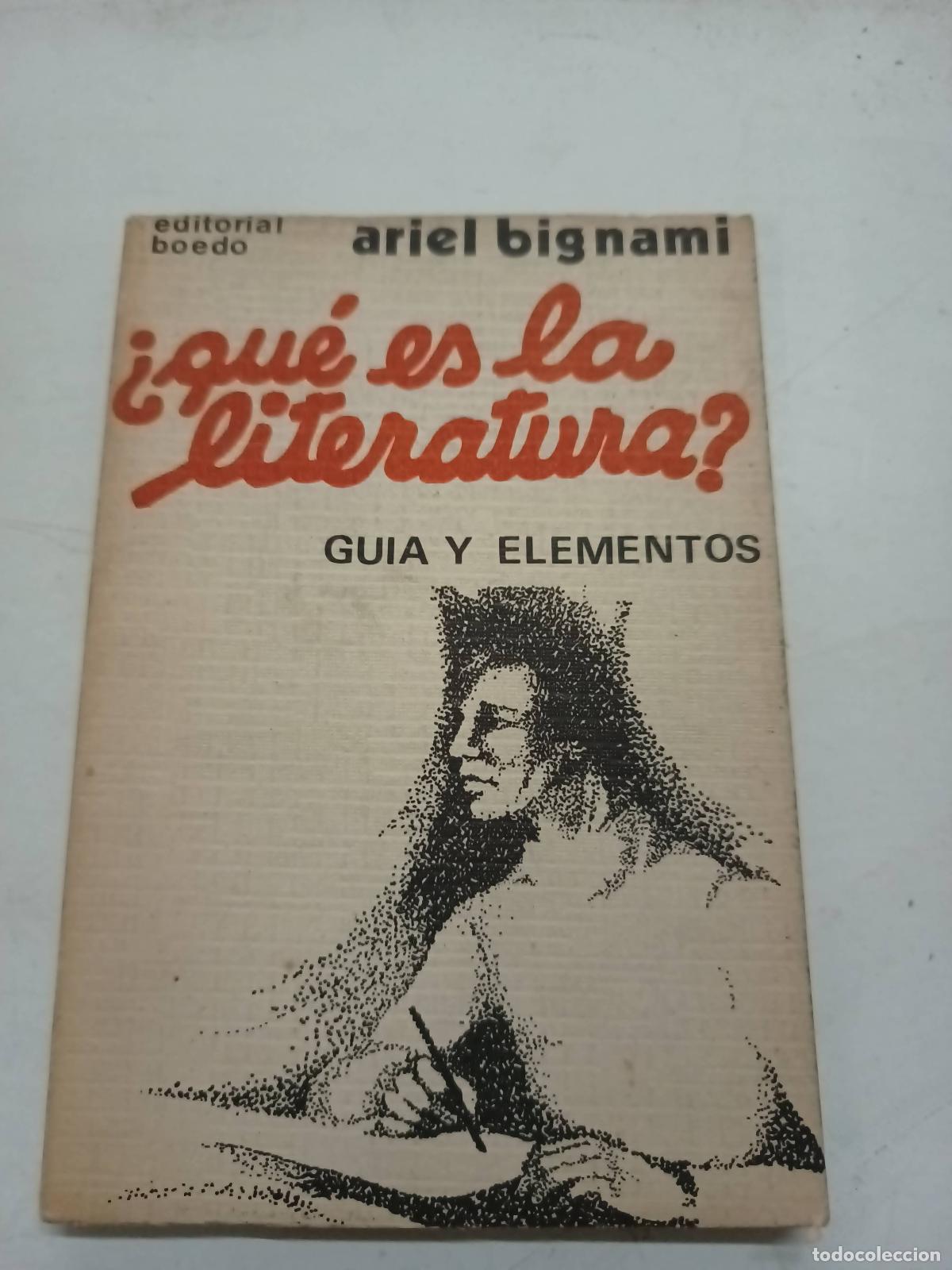 Libros: Que es la literatura? - Ariel Bignami - Foto 1