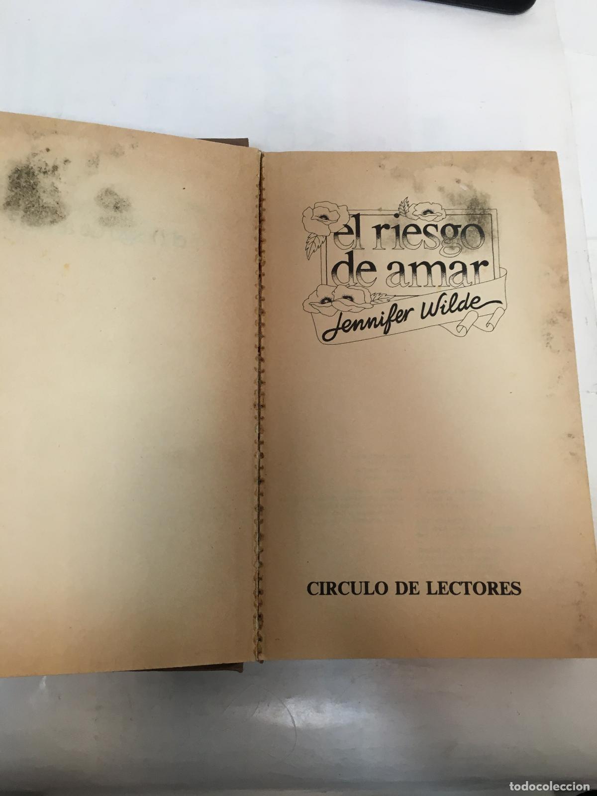 Libros: El riesgo de amar - Wilde, Jennifer - Foto 1
