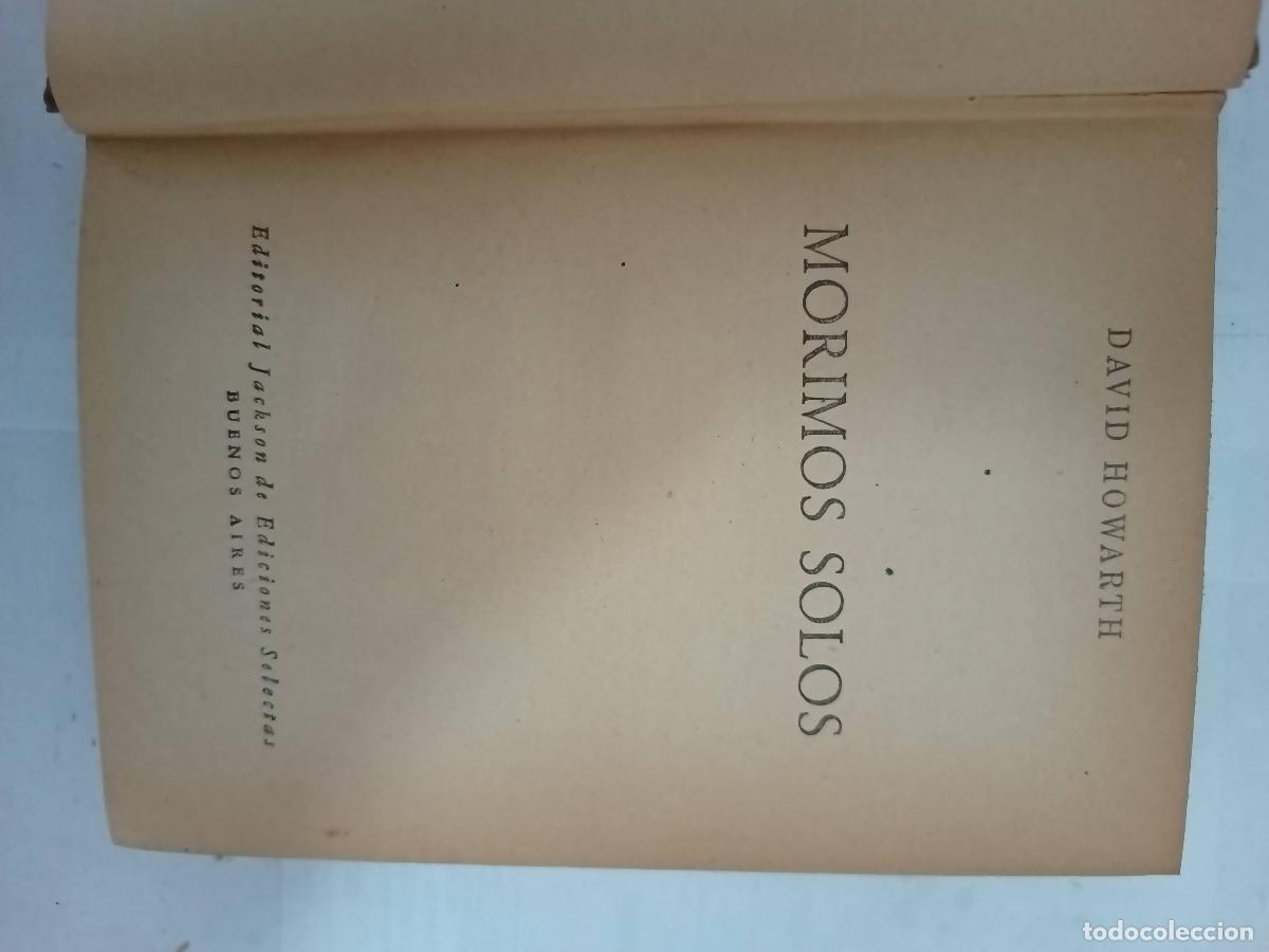 Libros: Morimos solos - David howarth - Foto 1