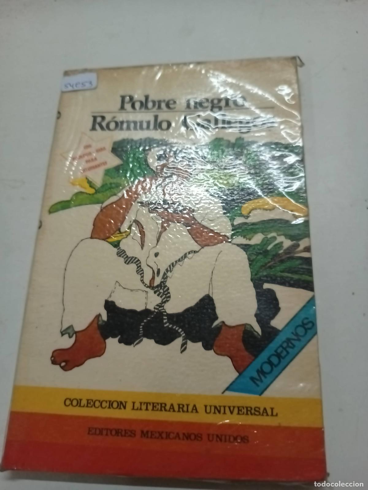 Libros: Pobre negro - Romulo Gallegos - Foto 1