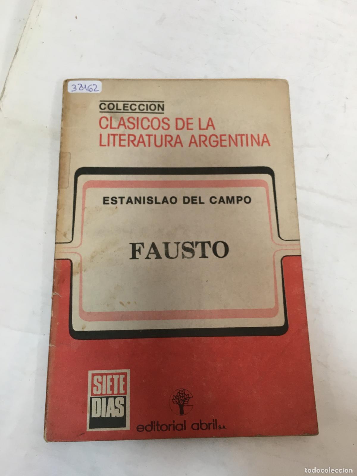 Libros: Fausto - Estanislao del campo - Foto 1
