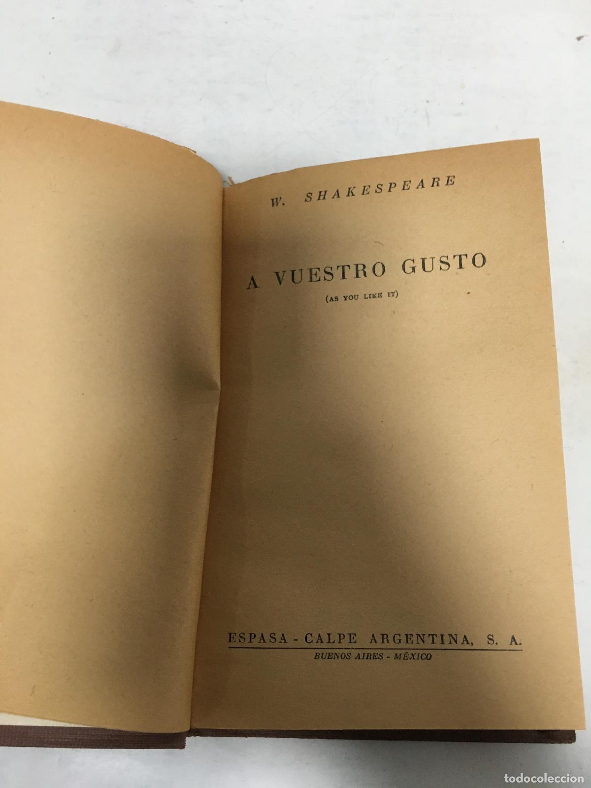 Libros: A vuestro gusto - W Shakespeare - Foto 1