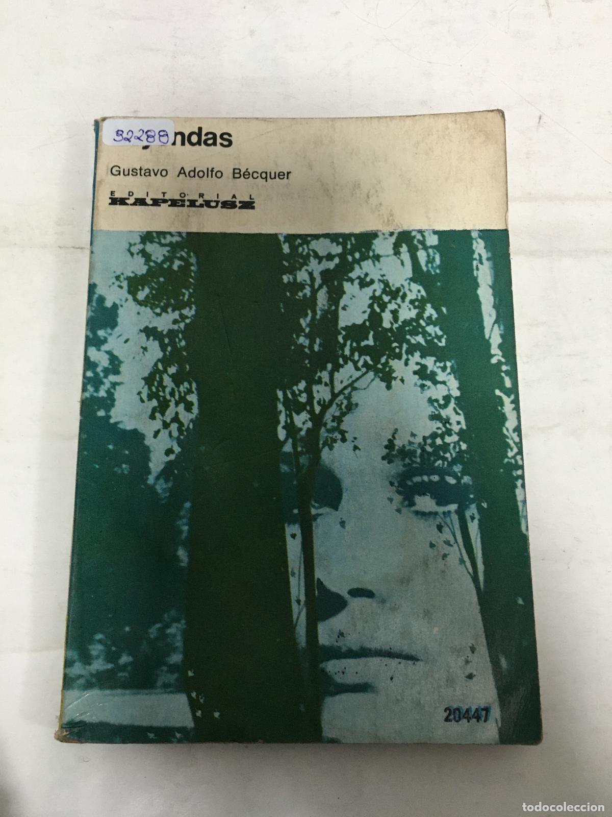Libros: Leyendas - Gustado Adolfo Becquer - Foto 1