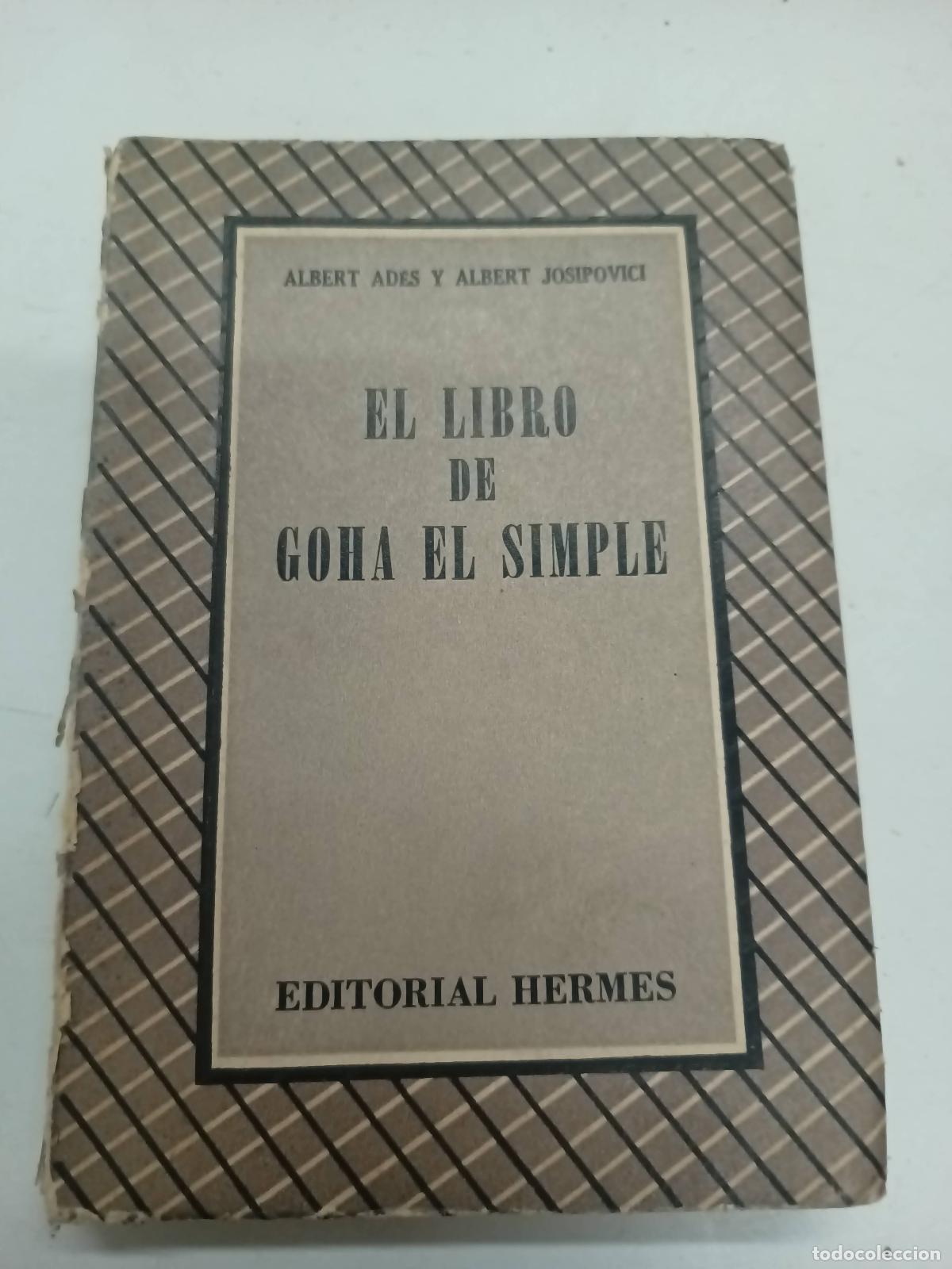 Libros: El libro de goha el simple - Ades y Josipovici - Foto 1