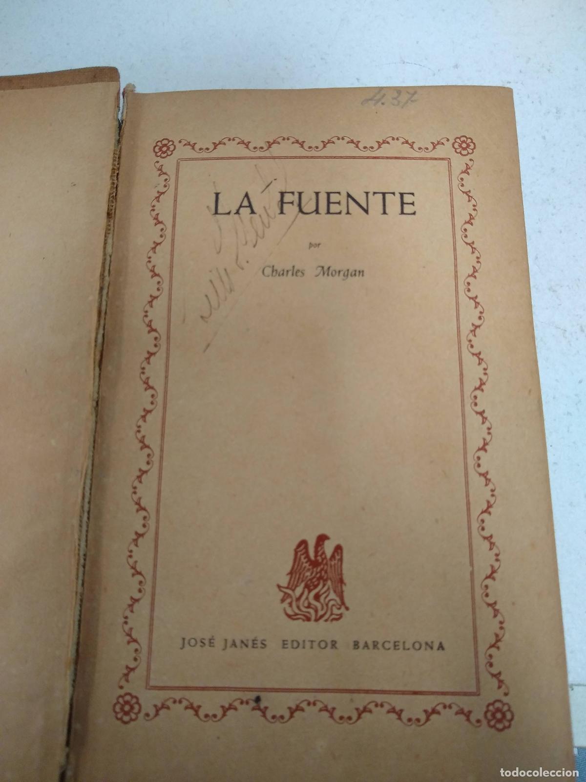 Libros: La fuente - Charles Morgan - Foto 1